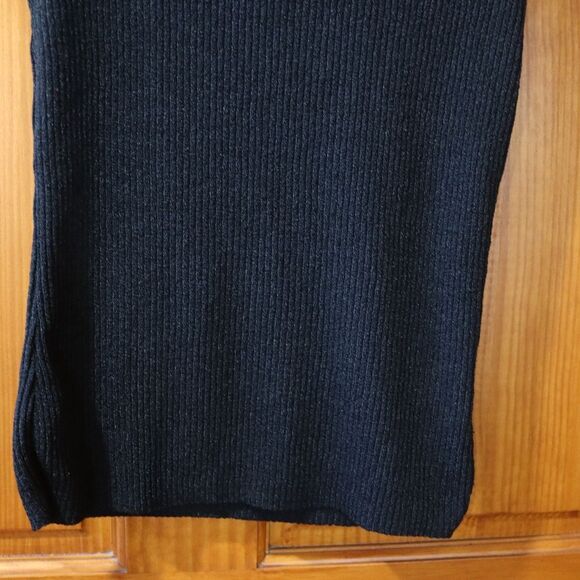 Kathy Ireland Black Turtleneck Vintage Knit Sweater Small - Picture 6 of 8